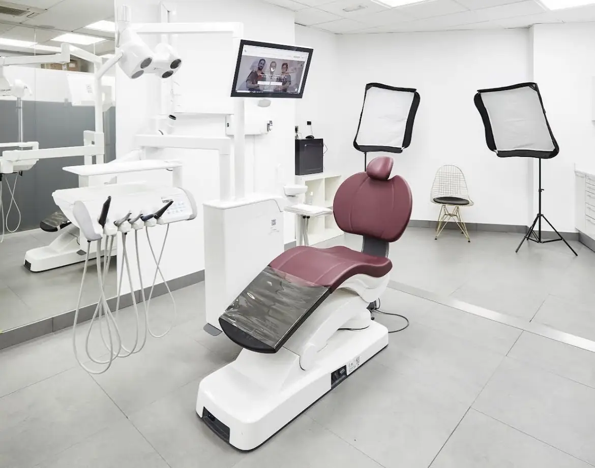 Gabinete de odontología general de Clínica Santamaría en Madrid